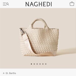 Naghedi St. Barths Small Tote Ecru